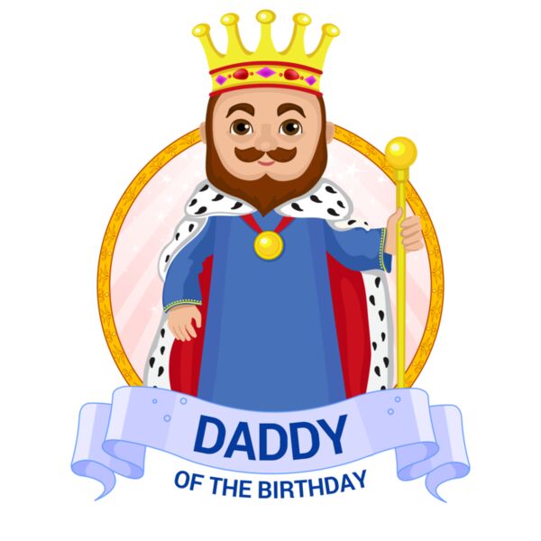 Family - Customizable Design - Birthday - King - Dad - BDAY07-DAD Thumbnail
