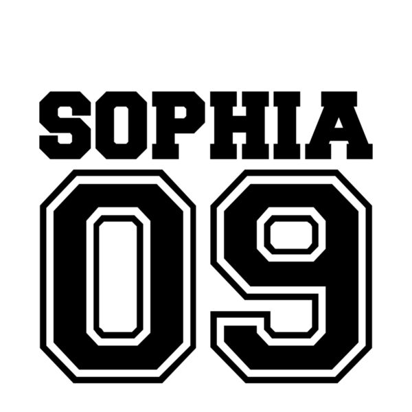 Name and Number, Editable Number, Editable Name - NN 10 Thumbnail