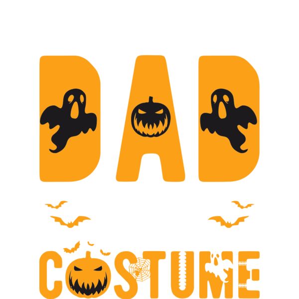 EXHAUSTED DAD IS MY COSTUME, Halloween Design - HAS-004 Thumbnail