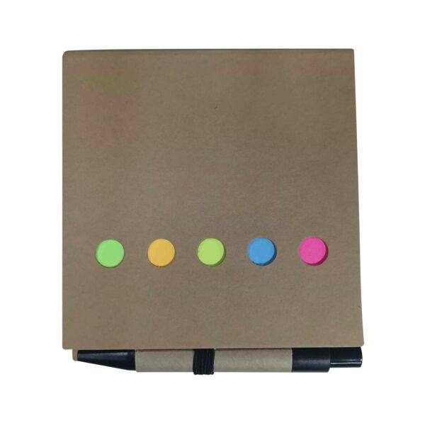 Memo pad with post it and pen Thumbnail