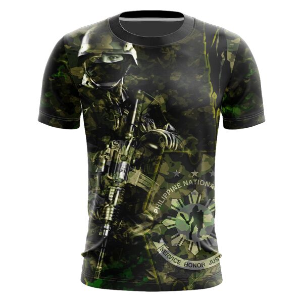 Philippine National Police Full Print Roundneck Shirt Thumbnail