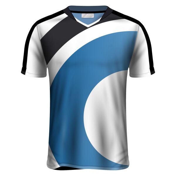 Tricolor Esport Design Full Print Roundneck Shirt Thumbnail