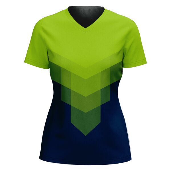 V-neck Volleyball Jersey Full Print Sublimation Thumbnail