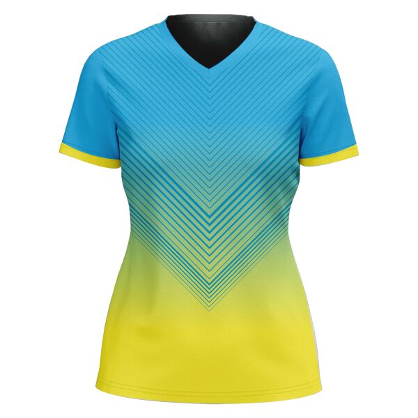 V-neck Volleyball Jersey Full Print Sublimation Thumbnail