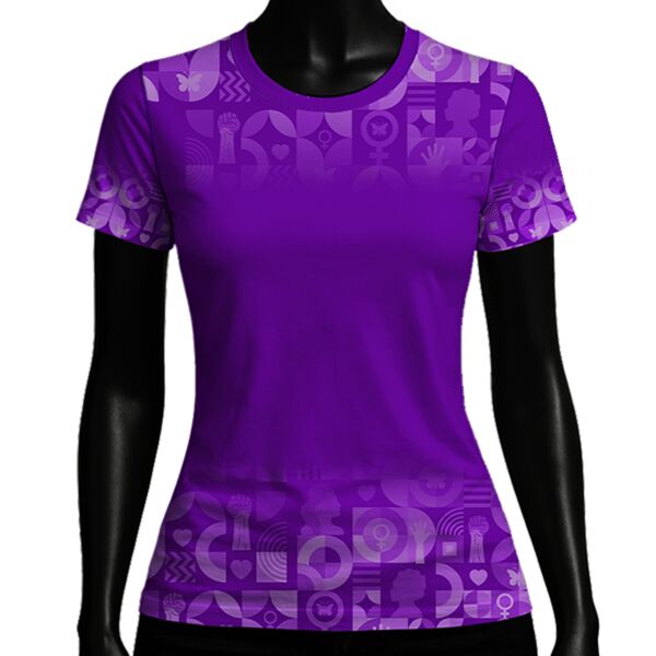 Women's Month Full Print Sublimation Roundneck Shirt Thumbnail