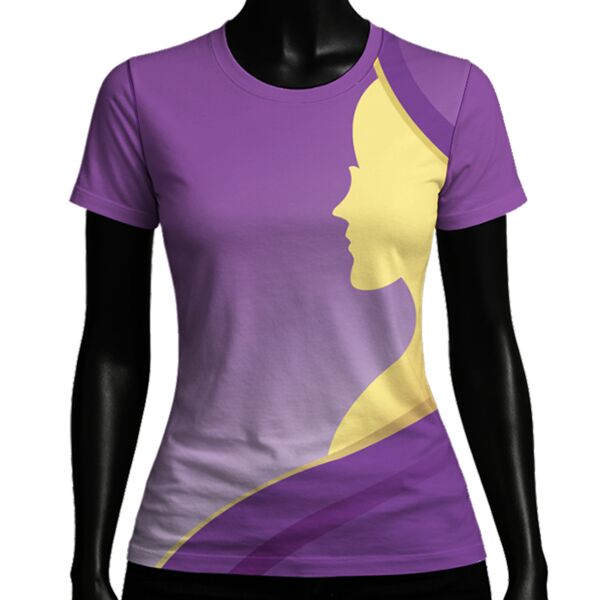 Women's Month Full Print Sublimation Roundneck Shirt Thumbnail