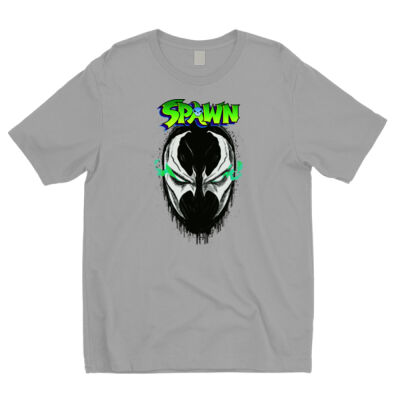Spawn with Logo (up) - Premium Cotton (Adult ) Thumbnail