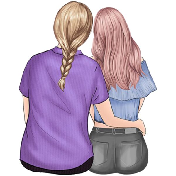 Mother's Day, Mom and Kid Clipart - MVB-6 Thumbnail