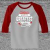 Raglan 3/4 Roundneck Shirt (Gray Body) Thumbnail