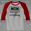 Raglan 3/4 Roundneck Shirt (Gray Body) Thumbnail
