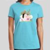 Premium Cotton CVC Roundneck T-shirt (Ladies) Thumbnail