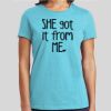 Premium Cotton CVC Roundneck T-shirt (Ladies) Thumbnail